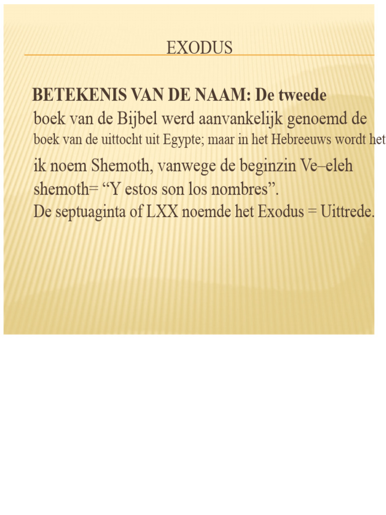 EXODUS | PDF