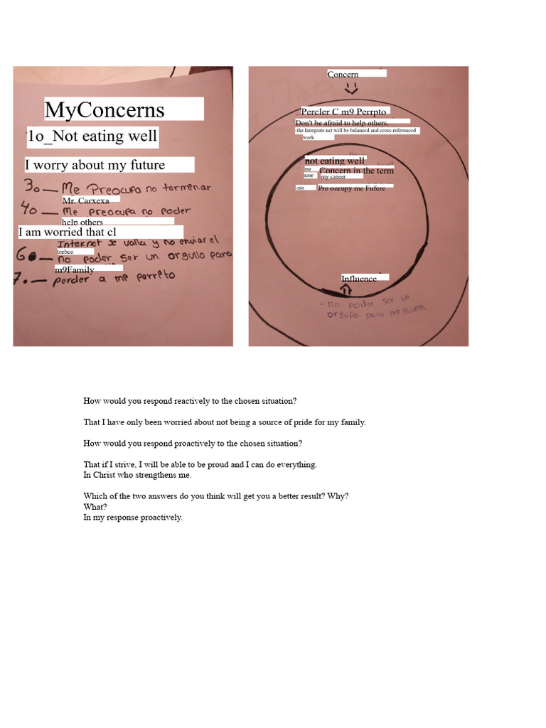 How Would You Respond Reactively To The Chosen Situation? | PDF