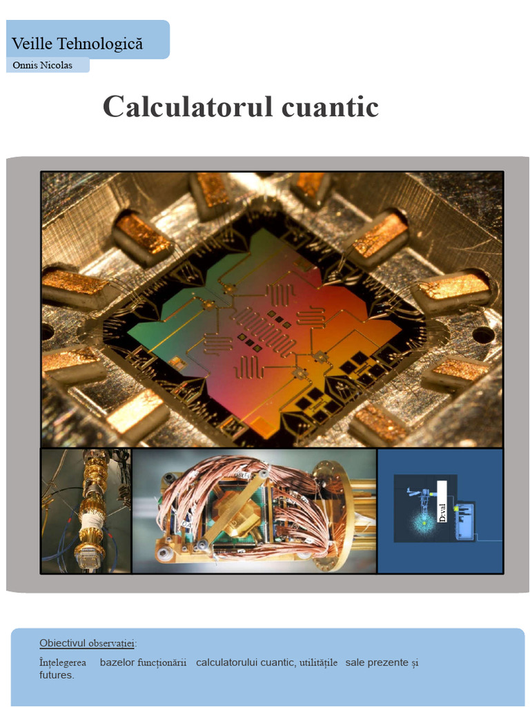 Calculatorul Cuantic | PDF