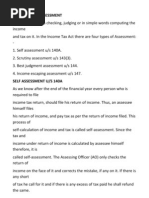 Types of Assessments