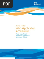 Web Application Accelerator: Akamai Solution