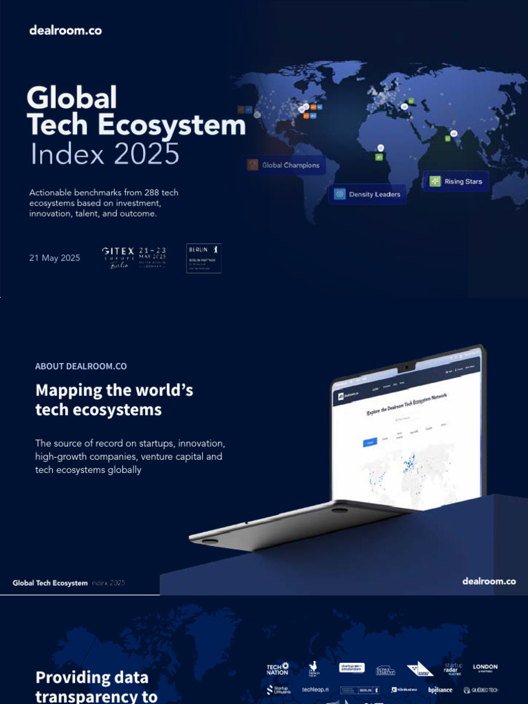 Global Tech Ecosystem Index 2025 | PDF | Cost Of Living | Startup Company