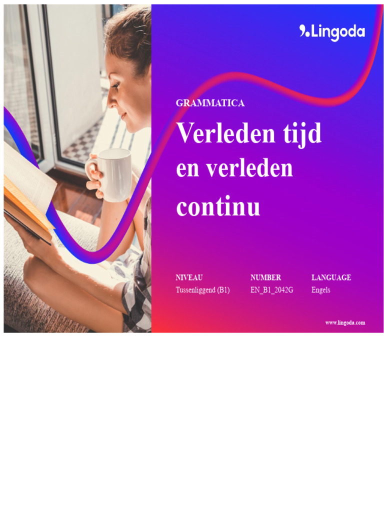 Verleden Tijd Continu | PDF