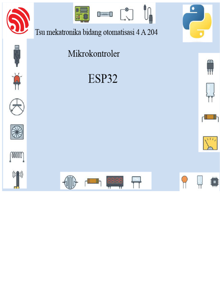 Panduan Pemrograman ESP32 dengan MicroPython | PDF