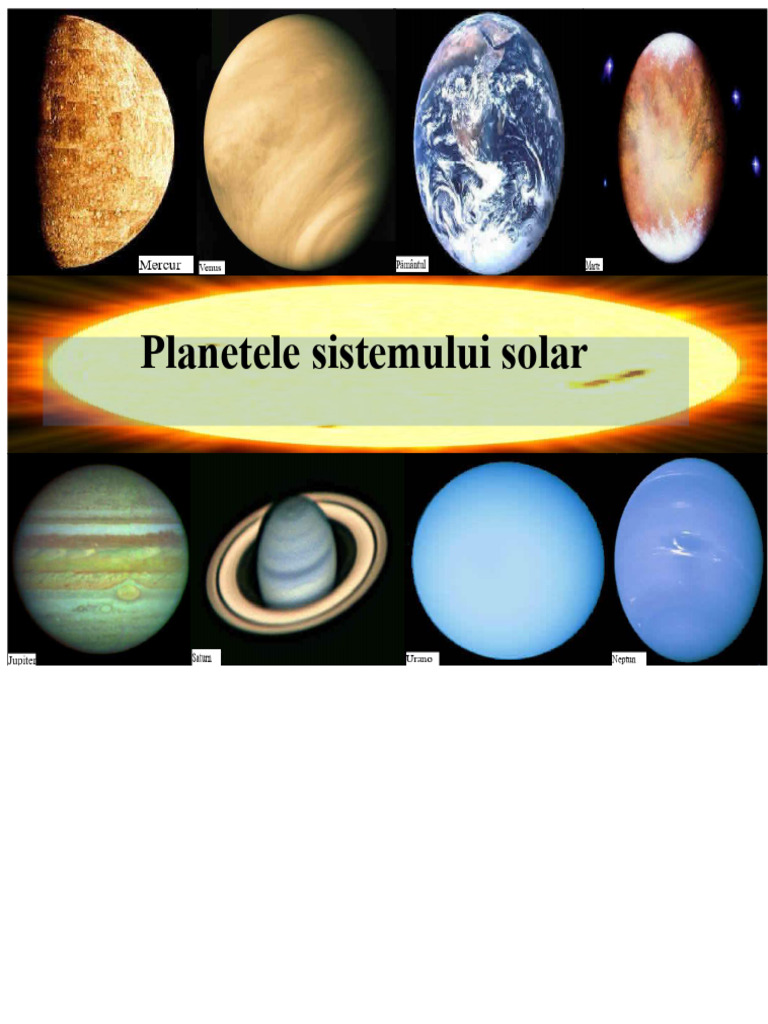 Planetele Sistemului Solar | PDF