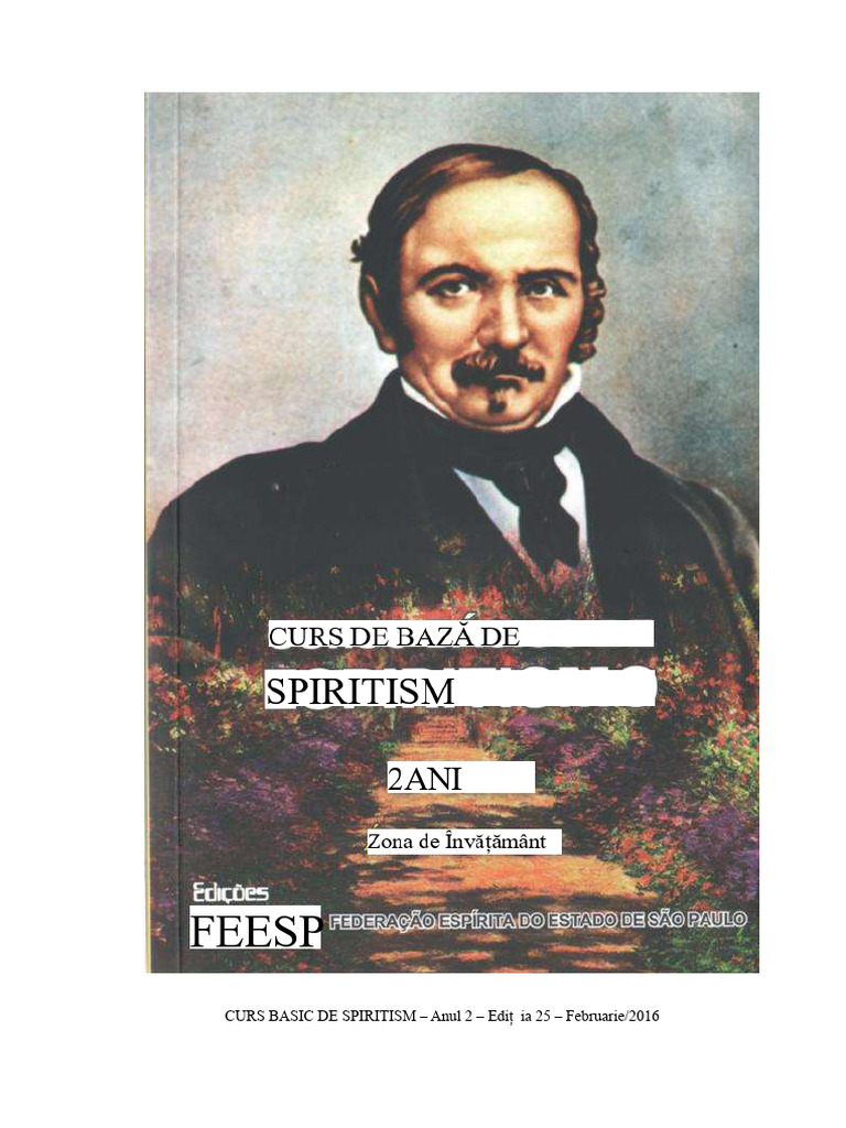 Cursul de Bază de Spiritism - Anul II - Ediția 30 (FEESP) | PDF