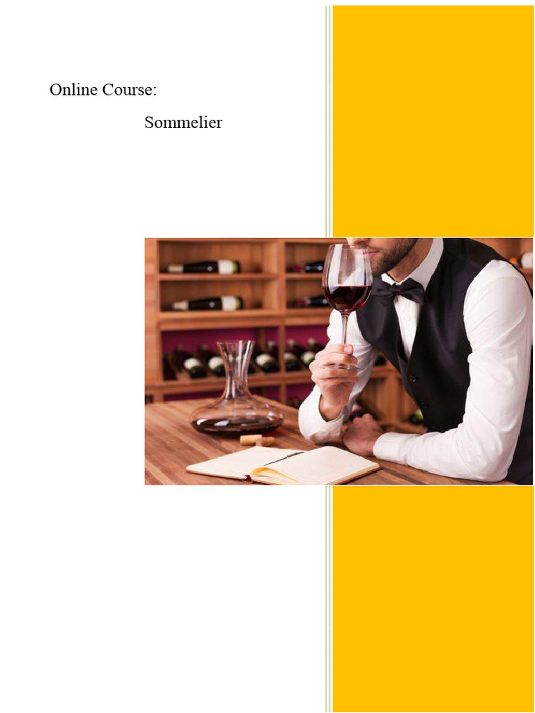 Sommelier Course: Wine Expertise Guide | PDF | Fermentation In ...