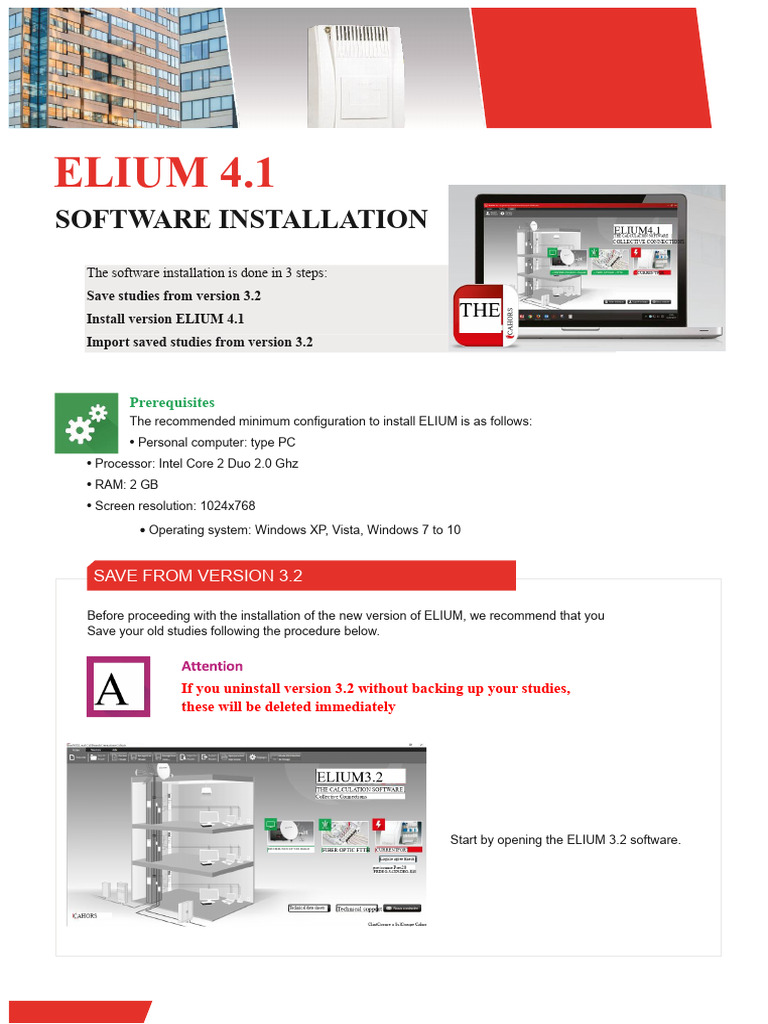 ELIUM 4.1 Installation Guide | PDF | Computer File | Windows 7
