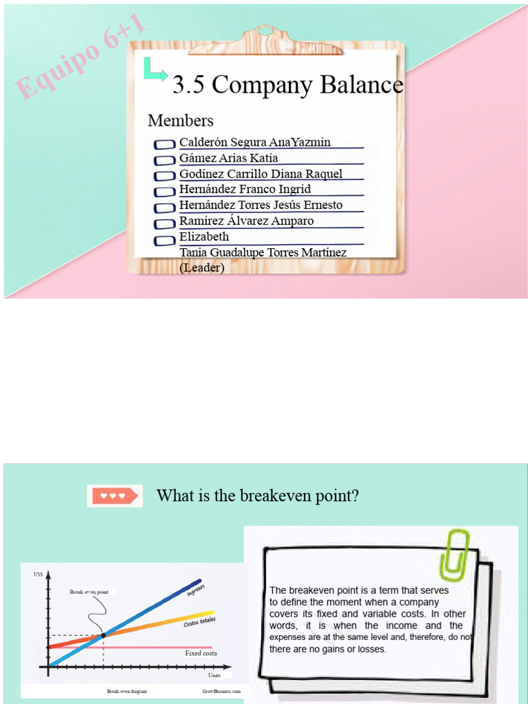 Understanding Breakeven Point Analysis | PDF | Business Economics ...