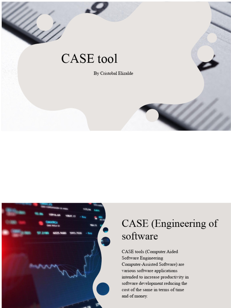 CASE tool | PDF | Software Development | Software