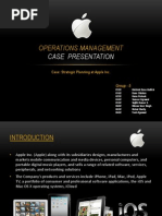 Operations Management: Case Presentation