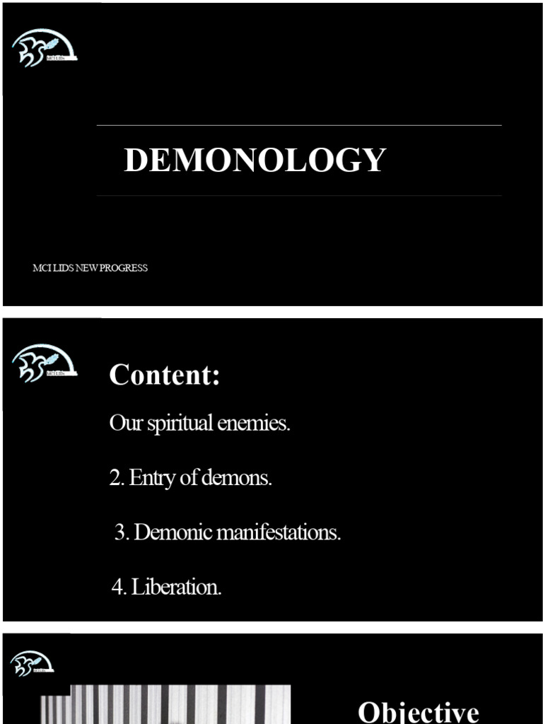 DEMONOLOGY WORKSHOP | PDF