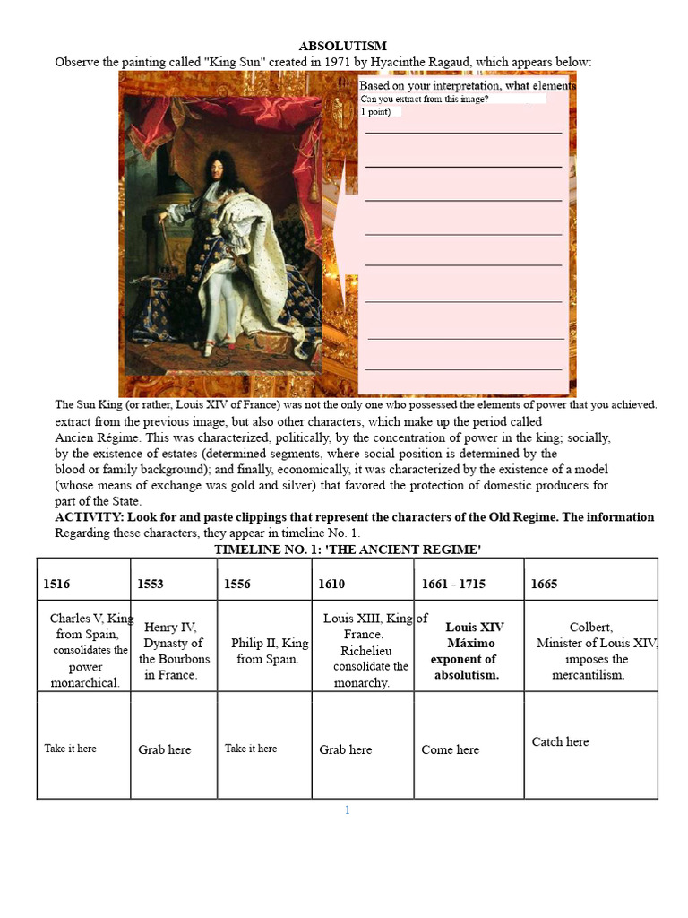 Understanding Absolutism in France | PDF | Absolute Monarchy | Sovereignty