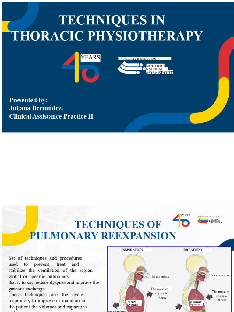 Pulmonary Re-expansion Techniques Guide | PDF | Exhalation | Lung