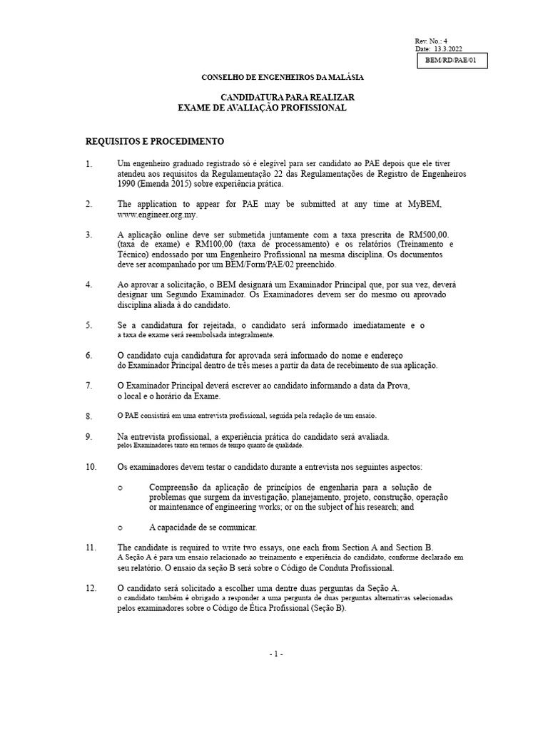Aplicação para Fazer o PAE | PDF | Engenharia | Engenharia Civil