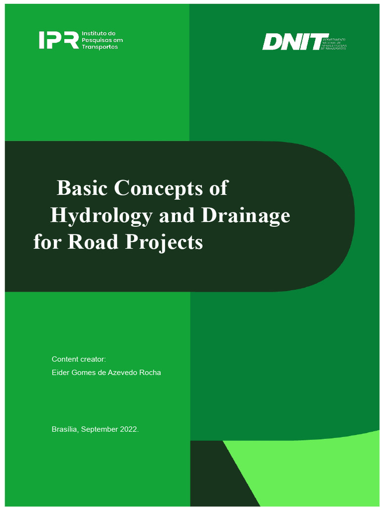 Hydrology and Drainage for Roads | PDF | Road Surface | Road