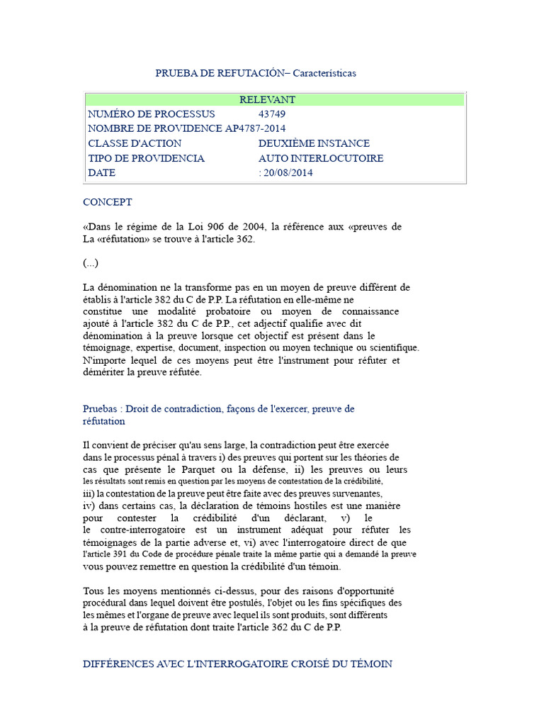 Caractéristiques de la preuve de réfutation | PDF | Réfutabilité | Loi