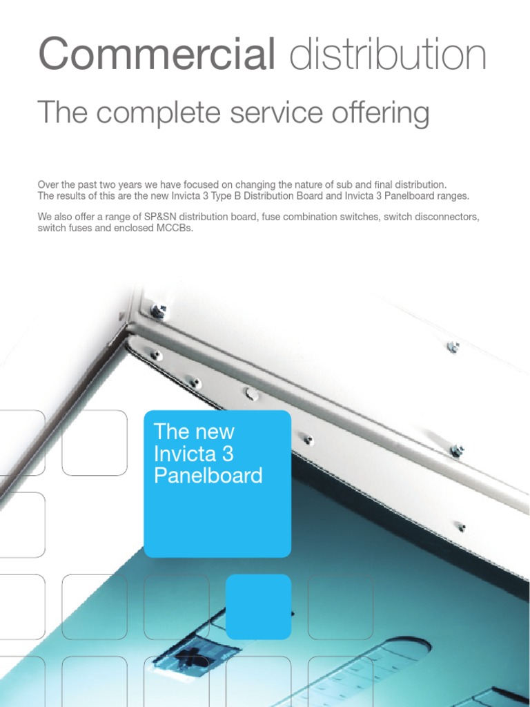 The Complete Service Offering: Commercial Distribution | PDF | Electric ...