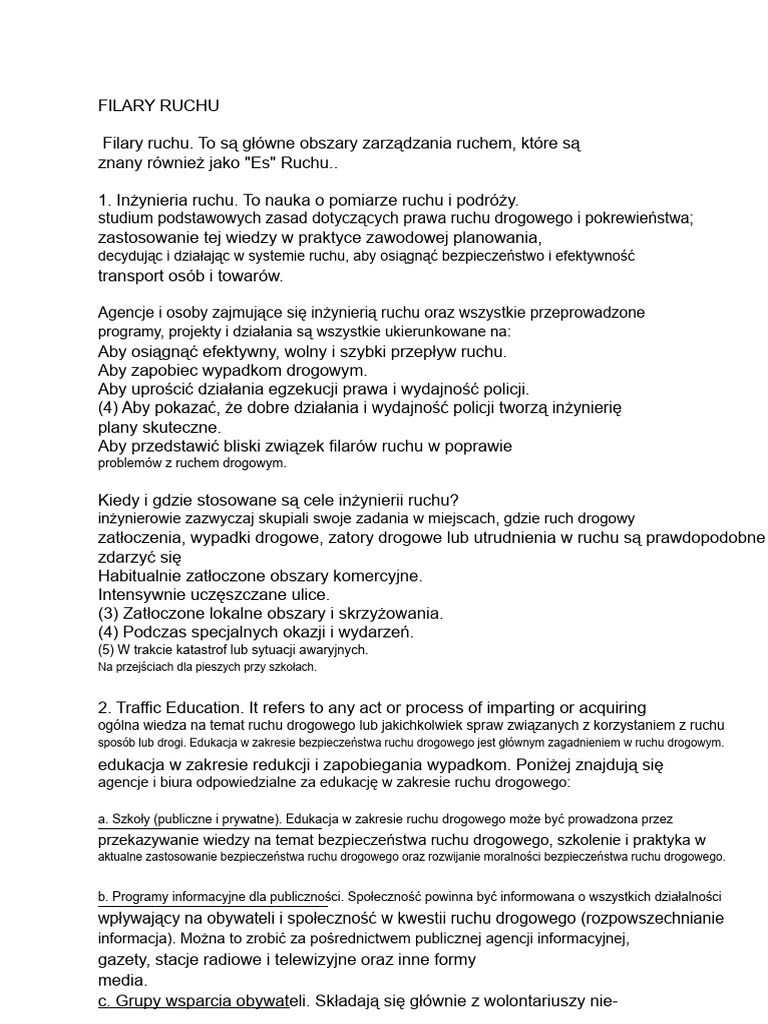 2.1 Filary Ruchu | PDF