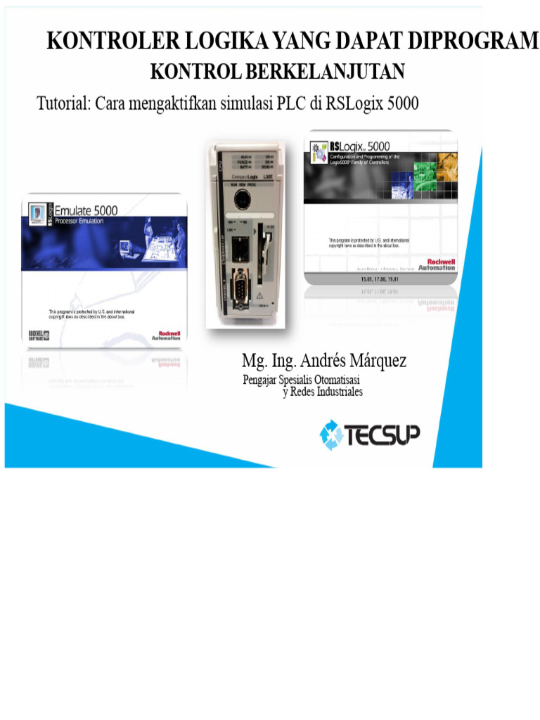 Simulasi PLC dengan RSLogix 5000 | PDF