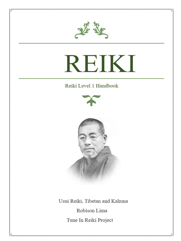 Reiki Level 1 Handbook Overview | PDF | Reiki | Mikao Usui
