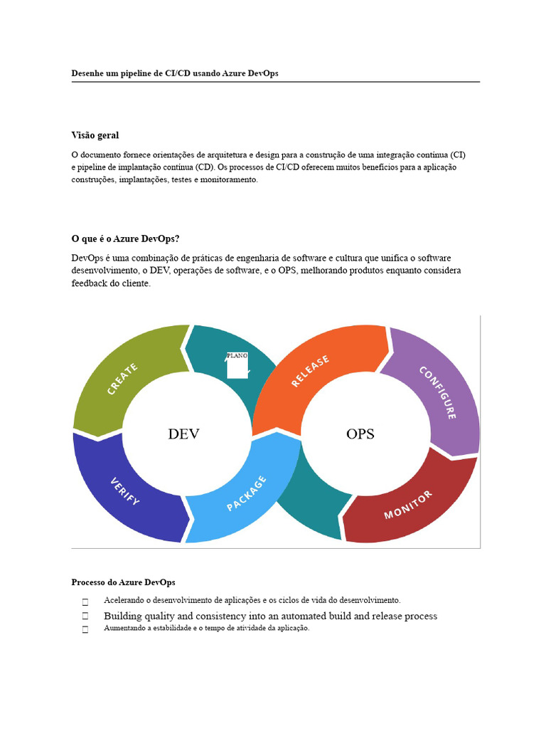 Pipeline CI/CD com Azure DevOps | PDF | Testes de software | Engenharia ...