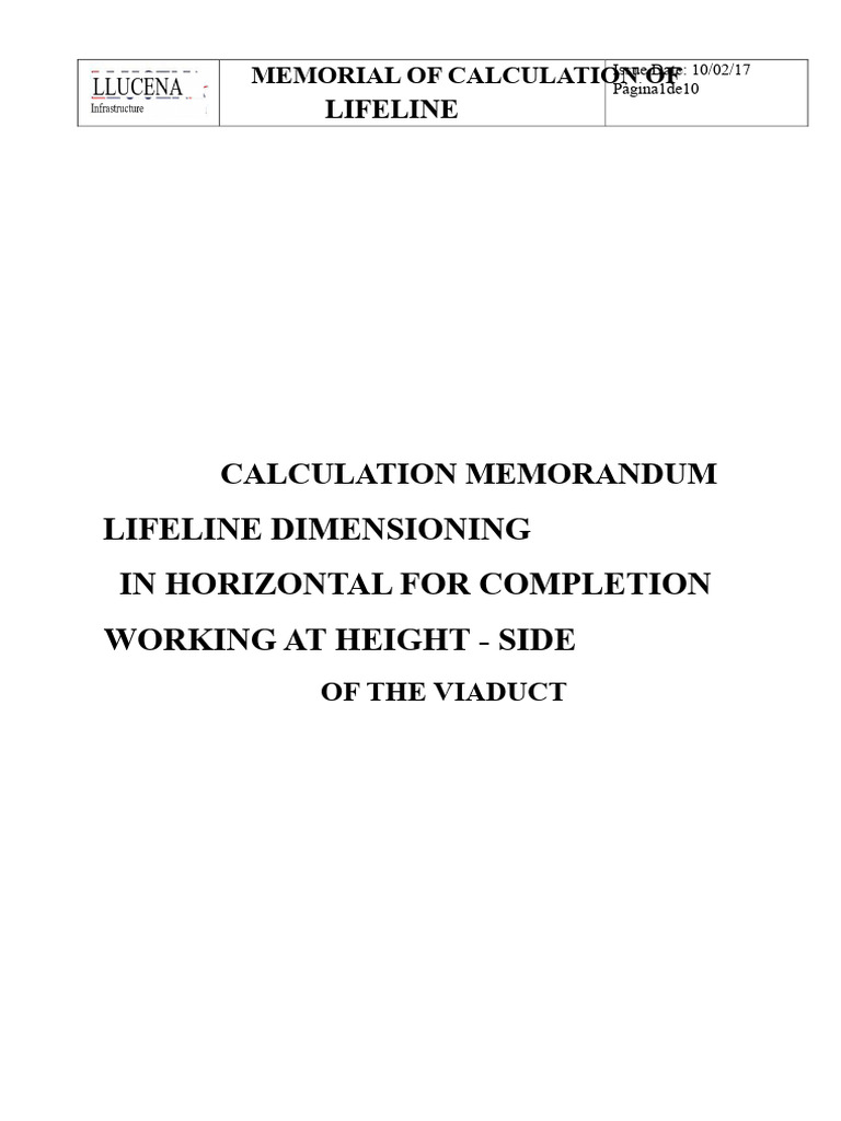 Lifeline Calculation for Viaduct Safety | PDF | Deformation ...