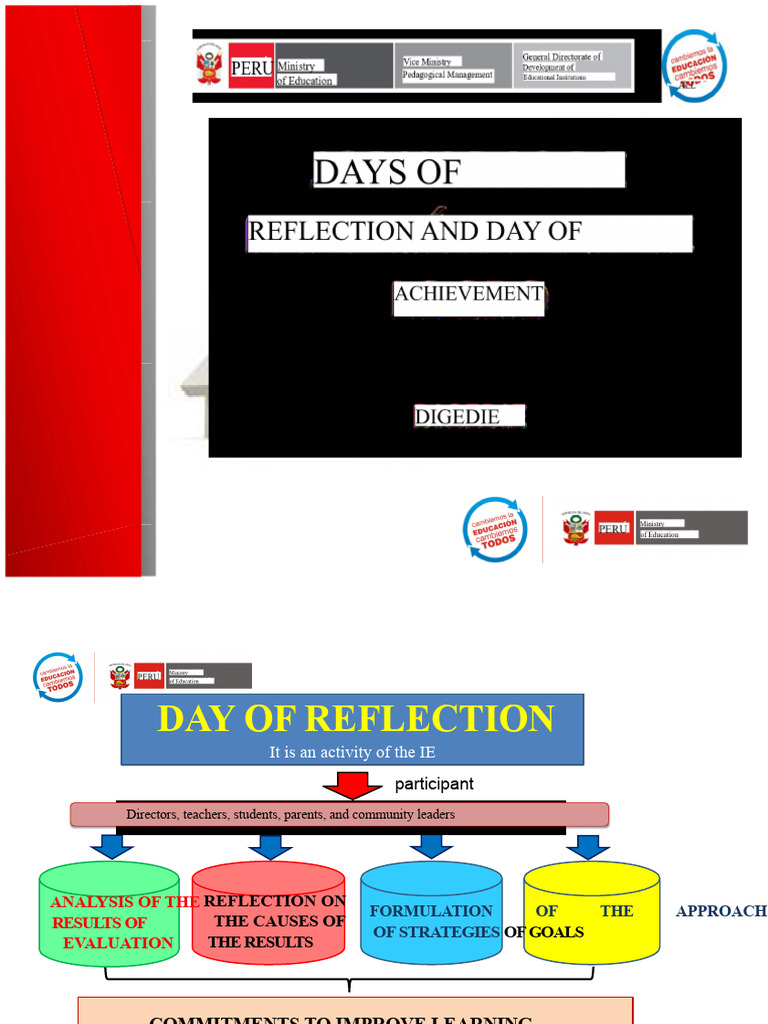 J. REFLECTION DAY OF ACHIEVEMENT | PDF | Teachers | Pedagogy