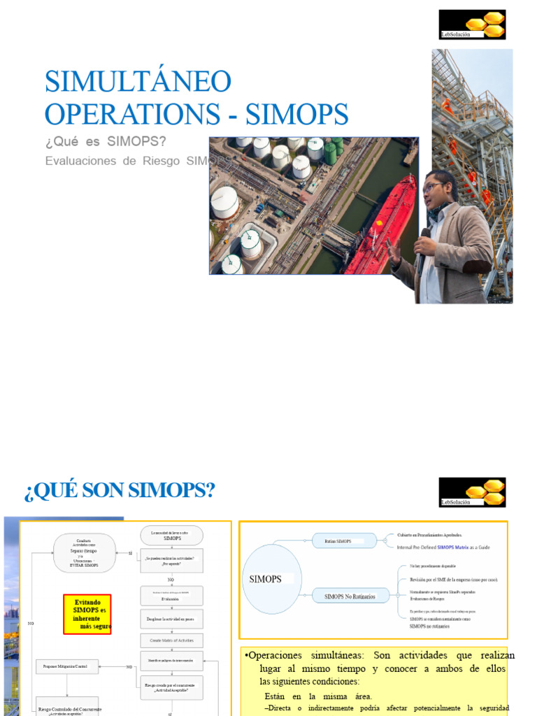 Guía de SIMOPS: Seguridad en Operaciones | PDF