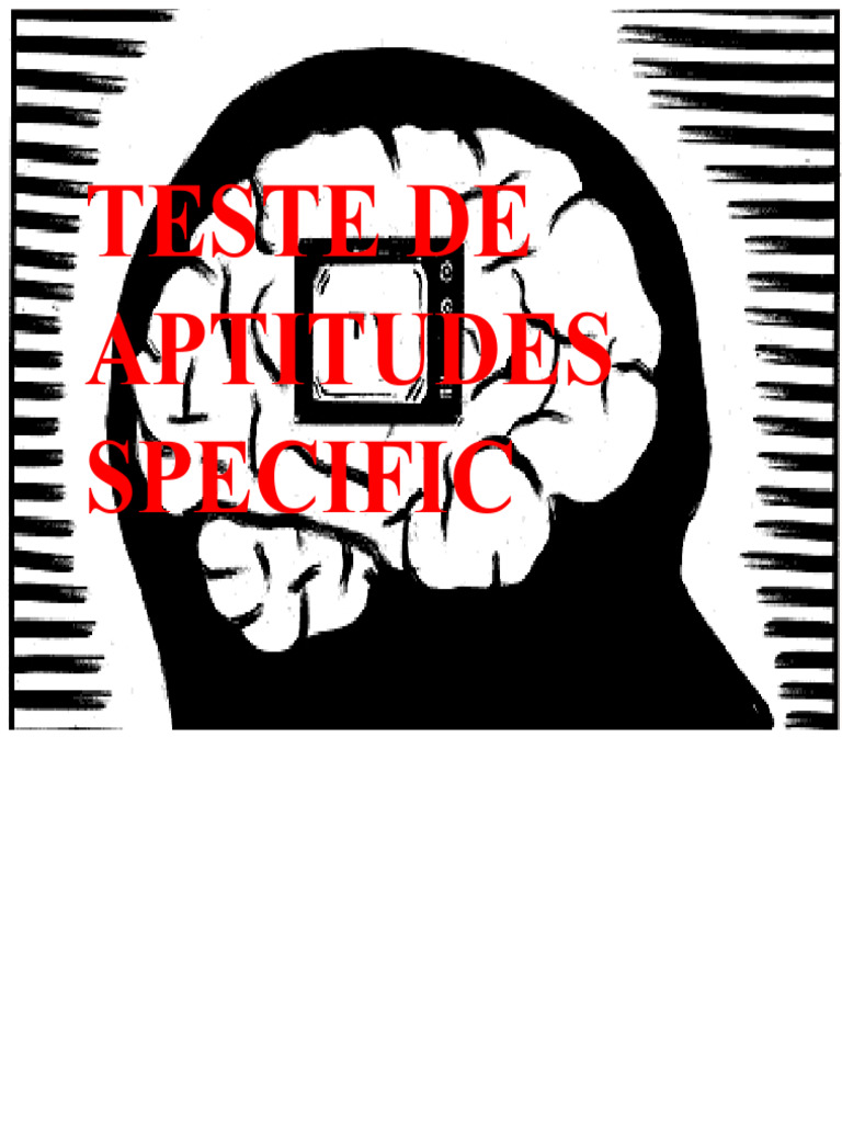 Test de Aptitudini Specifice | PDF