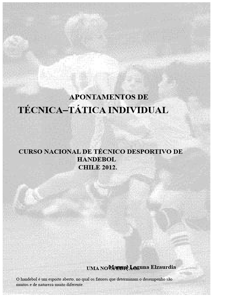 Técnica e Tática no Handebol: Fundamentos | PDF | Tempo | Informação