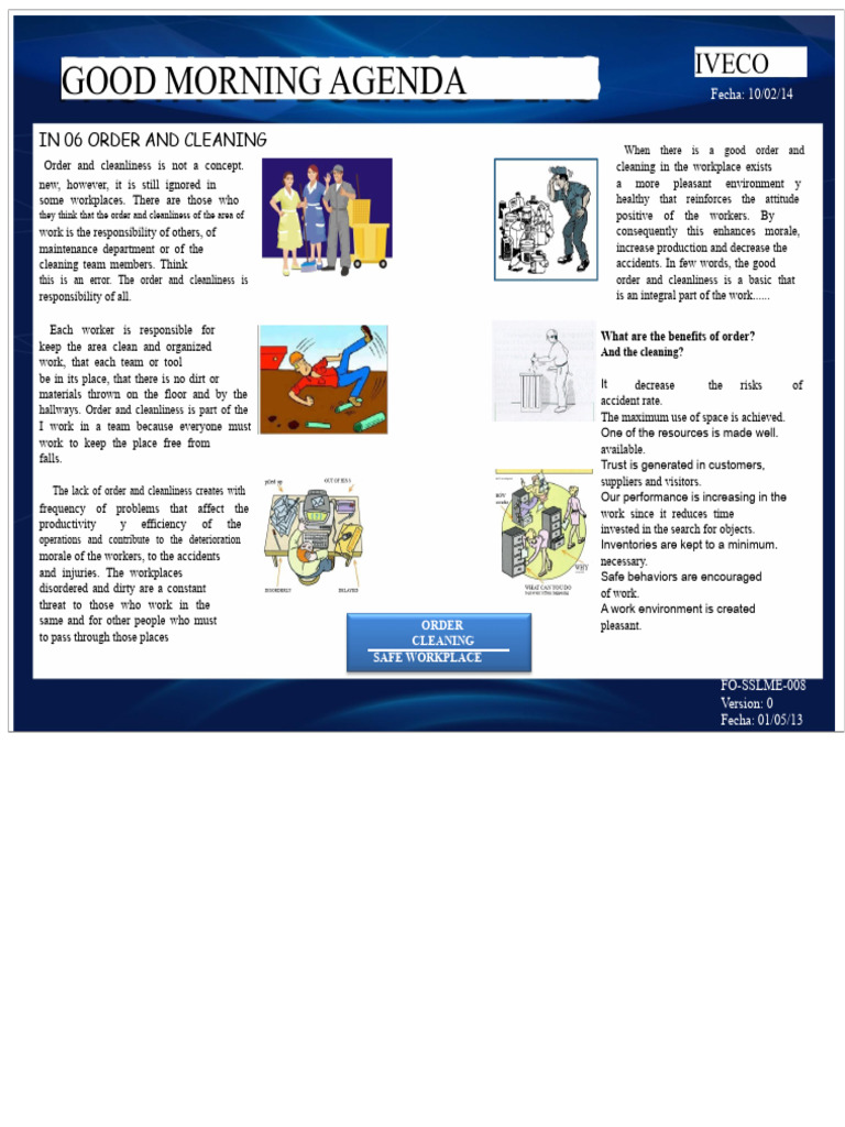Order and Cleanliness PDF | PDF | Risk | Psychology
