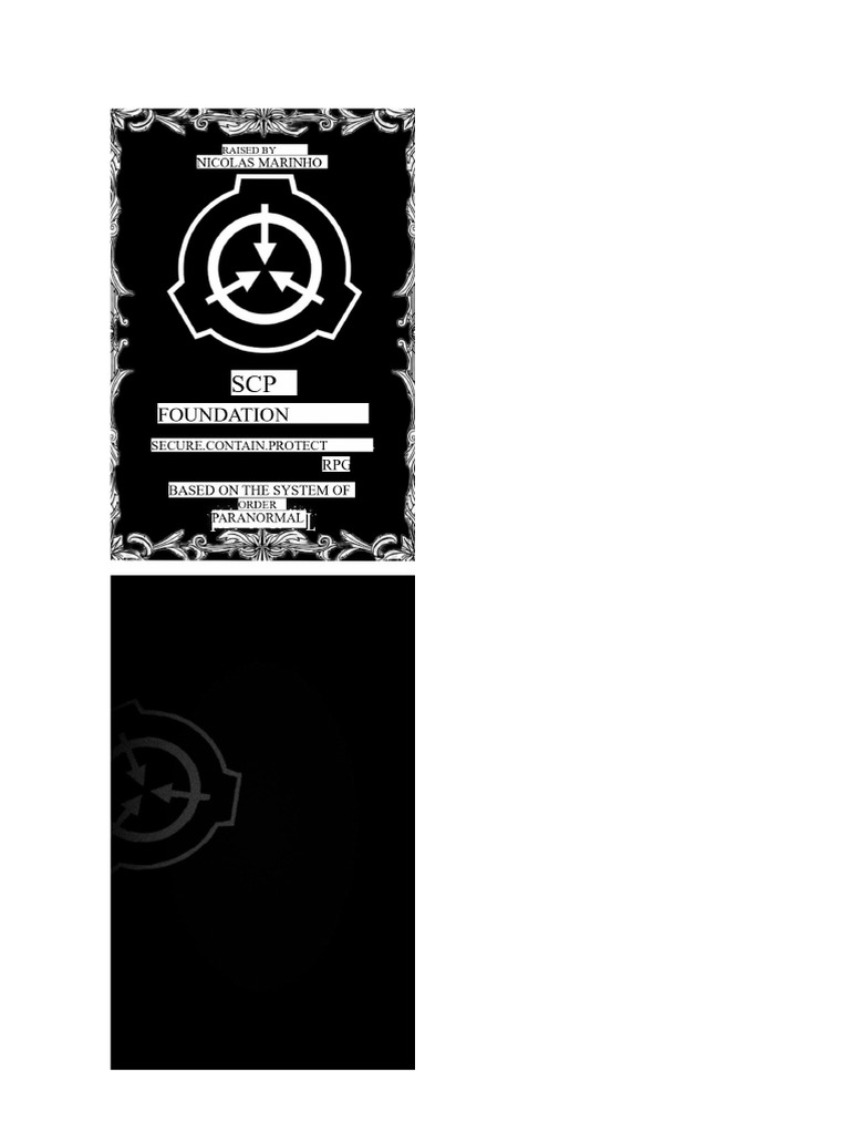SCP Foundation RPG Employee Classes Guide | PDF | Credential | Paranormal