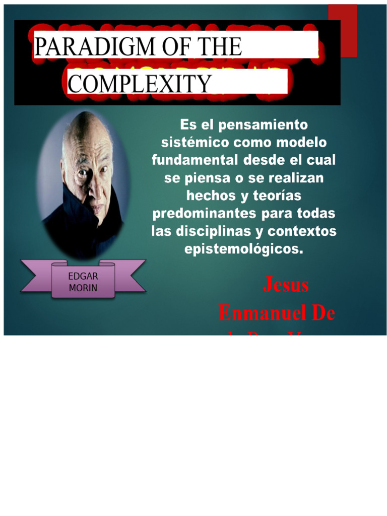 Paradigm of Complexity | PDF