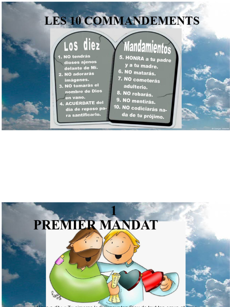 Les 10 Commandements | PDF