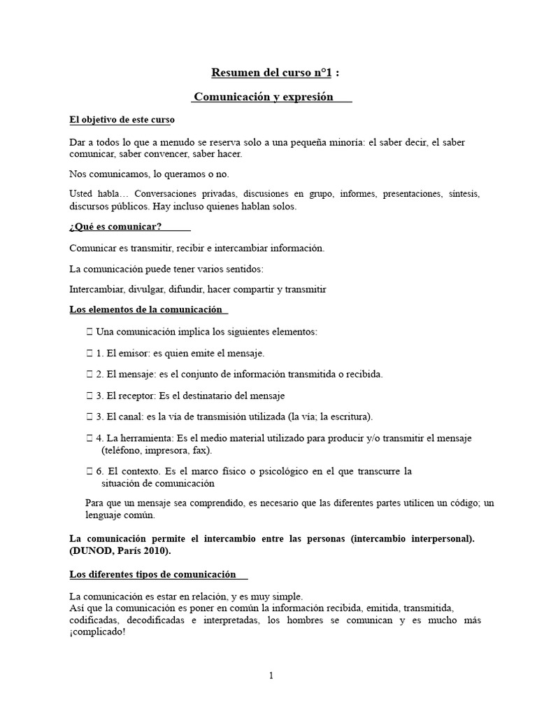 Claves para una Comunicación Efectiva | PDF | Comunicación