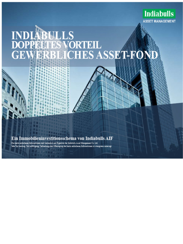 Indiabulls Dual Advantage Commercial Asset Fund Februar | PDF