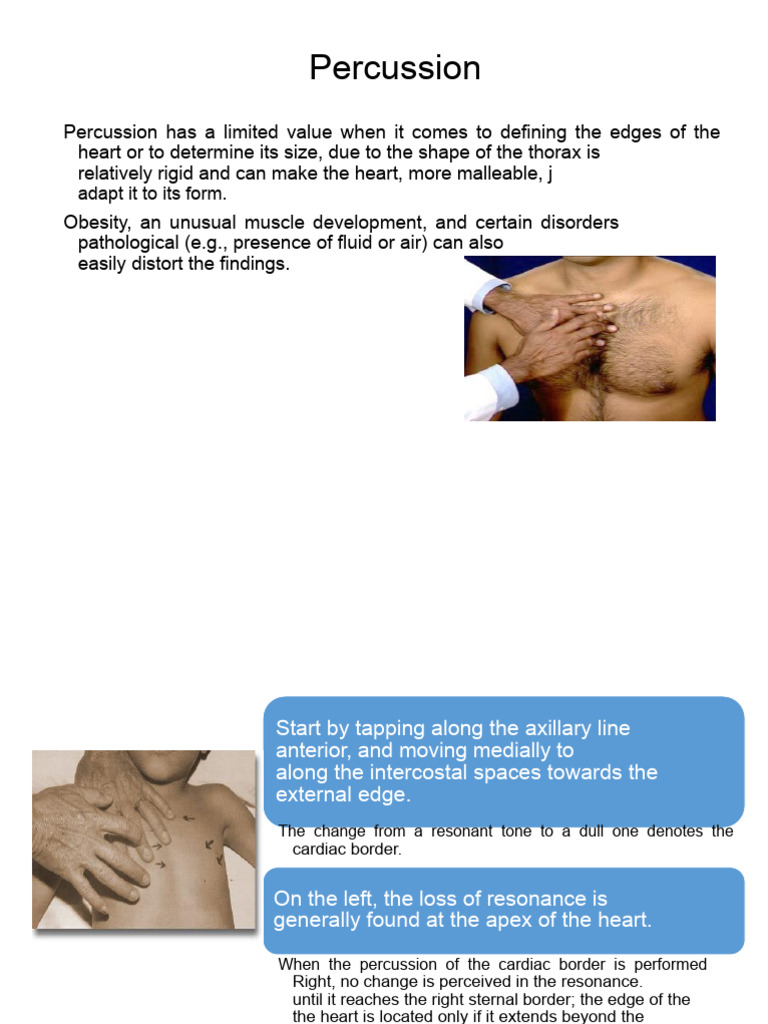 Understanding Cardiac Percussion and Auscultation | PDF | Diastole ...