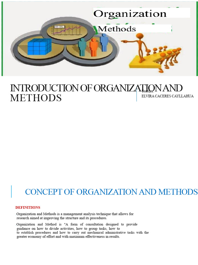 Organization and Methods Overview | PDF | Business | Economies