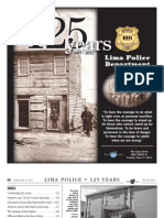 Lima Police Department 125th Anniversary