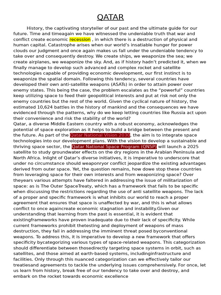 Qatar | PDF