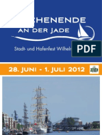 Programmheft Wochenende An Der Jade 2012