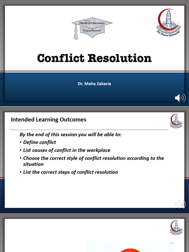 Conflict Resolution Pdf_f3acdfb16cd32fc0b5025e62a1d5ff7e | PDF ...
