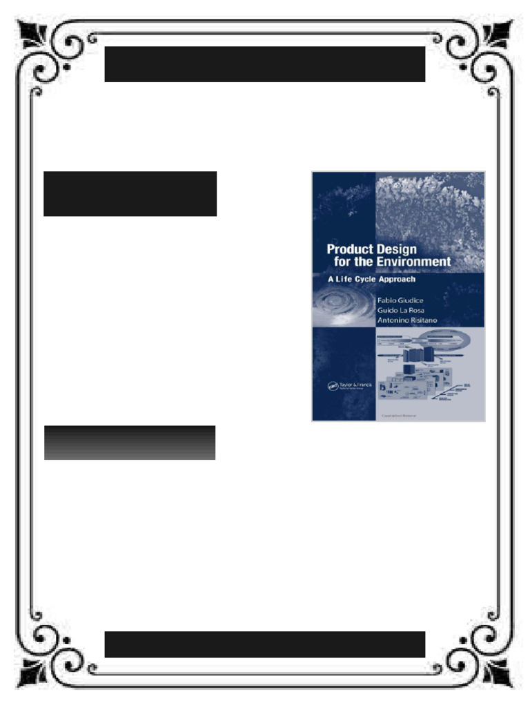 Product Design for the Environment A Life Cycle Approach 1st Edition ...