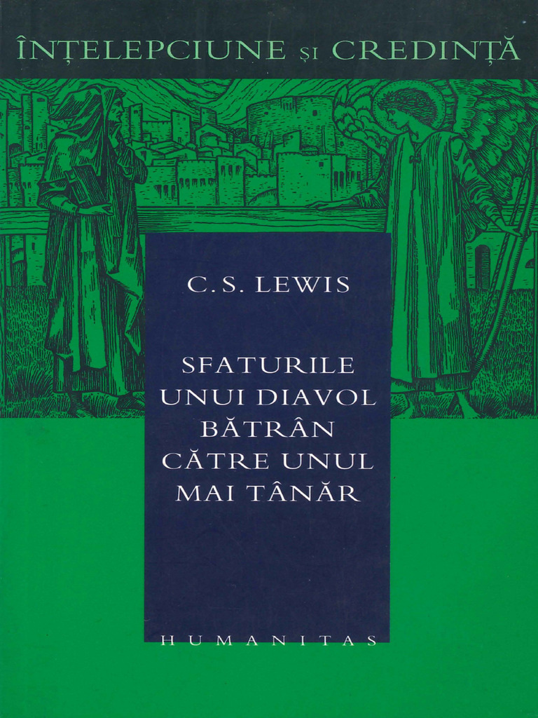 Sfaturile Unui Diavol Batran Catre Unul Mai Tanar Romanian Edition - C ...