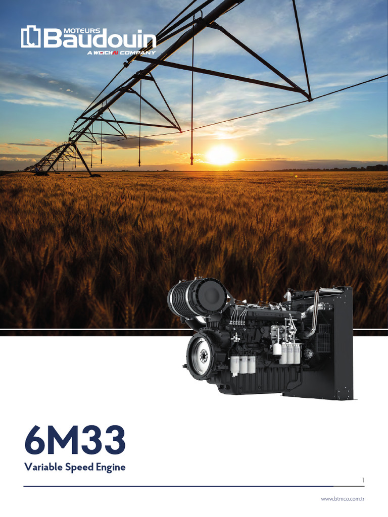 6M33 Variable Speed Engine Specs | PDF | Propulsion | Engines