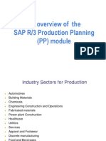 An Overview of The SAP R/3 Production Planning (PP) Module