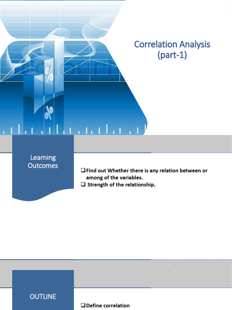 Correlation Analysis 1 | PDF | Scatter Plot | Multivariate Statistics