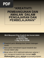 Download 9 Nota Tambahan Kreativiti Dlm PdP by     SN97191069 doc pdf