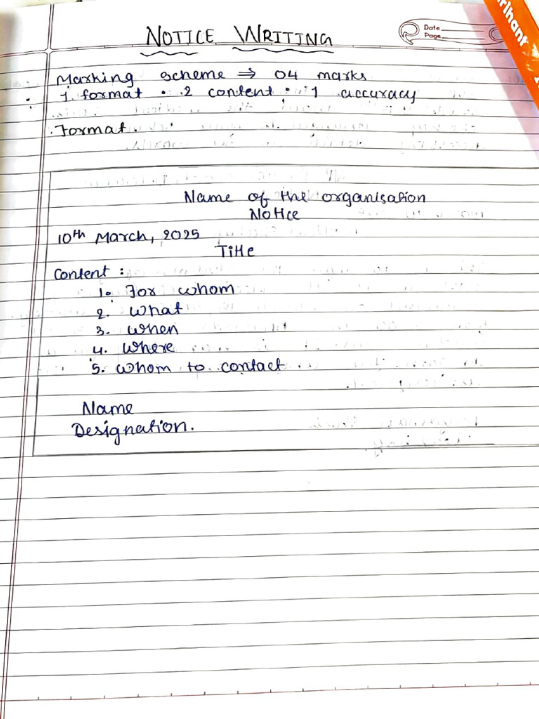 English Writing Class 12 | PDF